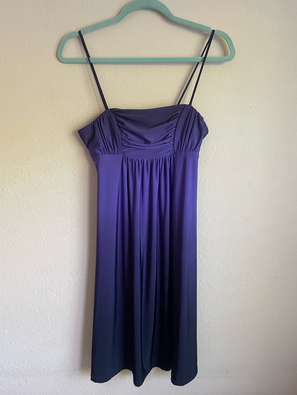 B Darlin Purple Ombre Mini Dress - size Medium